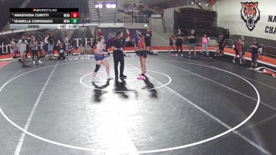 115 lbs Semis - Anastasia Curitti, Nevada vs Isabella Coronado, Nevada