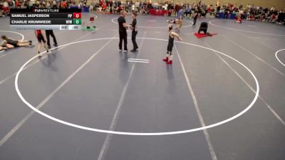 12U - 86 lbs Cons. Round 2 - Brooks Lusian, St. Francis Gladiators Wrestling Club vs Robert Walker, Shakopee Mat Club