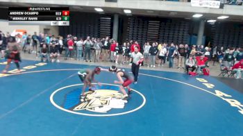 101 lbs Champ. Round 2 - Wensley Rahn, Richwoods vs Andrew Ocampo, Unattached