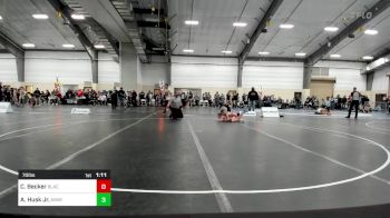 70 lbs Quarterfinal - Colten Becker, Black Fox Wrestling Academy vs Adam Husk Jr., Askren Wrestling Academy