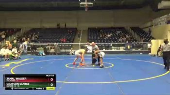 160 lbs Placement Matches (8 Team) - Grayson Santee, Buford HS vs Jamal Walker, Valdosta