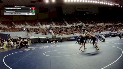 165-D4 Cons. Round 2 - Lucas Lee, Payson High School vs Landon Mansker, Page High School