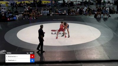 120 lbs Cons 64 #2 - Trenton Richwine, KS vs Clifton Bakhsh, DE