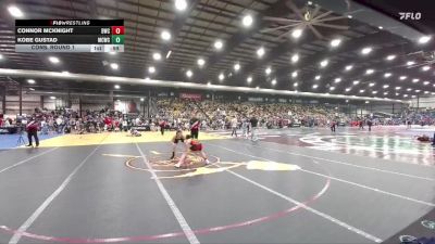 105 lbs Cons. Round 1 - Connor McKnight, Billings Wrestling Club vs Kobe Gustad, Miles City Wrestling Club