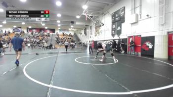 165 lbs 5th Place Match - Matthew Sierra, Arroyo vs Taylor Powers, Xavier Prep