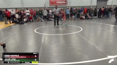 71 lbs Cons. Semi - Jacob Long, Machine Shed Wrestling vs Aiden Mayfield, Hanover Hawkeye Youth Wrestlin