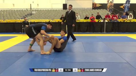 Evan James Duncan vs Italo Giulio Porcedda Poli 2024 World IBJJF Jiu-Jitsu No-Gi Championship