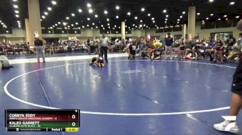 80 lbs Round 5 (8 Team) - Corbyn Eddy, North Desoto Wrestling Academy vs Kaleo Garrett, Alabama Elite Black