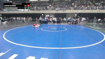 110 lbs Quarterfinal - Carter Schmidt, Gilbertsville vs Chase Hernandez, Shippensburg