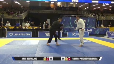 Frederico Pinto Cesar De Almeida vs James Lee Spaulding 2026 Pan Jiu Jitsu IBJJF Championship
