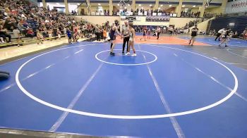 120 lbs Quarterfinal - Axton Taylor, Cyclone Youth Wrestling vs Cole Myers, Battlefield Wrestling Club