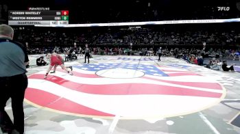 Quarterfinal - Weston Remmers, Howard vs Korbin Whiteley, Deuel/Deubrook Area