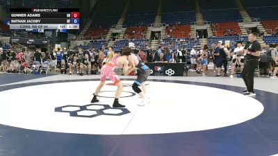 126 lbs Cons. Rd Of 64 - Gunner Adams, Ohio vs Nathan Jacoby, New York