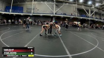 88 lbs Round 2 (6 Team) - Ryder Ascherl, U2 Uprising Black vs Zakk Kulas, Junior Terps