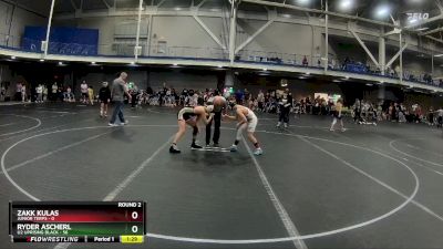 88 lbs Round 2 (6 Team) - Ryder Ascherl, U2 Uprising Black vs Zakk Kulas, Junior Terps