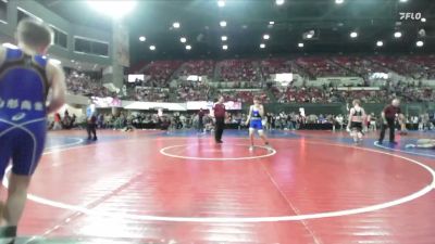 106 lbs Champ. Round 2 - Ryder Vanek, Cut Bank vs Ransom Schock, Heights Wrestling Club