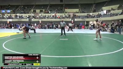 150 lbs Cons. Round 1 - Sawyer Brueggen, Sarbacker Wrestling Academy vs Chaney Patterson, Immortal Athletics WC