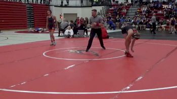 135 lbs Champ. Round 1 - Alyanna Nelson, North Scott vs Michelle Naftzger, Erie