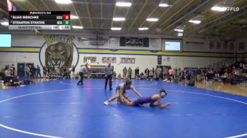 157 lbs Quarterfinal - Elias Bieschke, Benton Community vs Stranton Strathe, Nevada