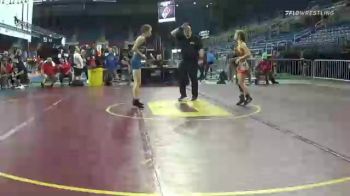 100 lbs Round Of 64 - Bryce Farley, Virginia vs Nyla O'Brien, Washington