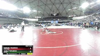 4A 113 lbs Champ. Round 1 - Earle Taylor III, Bethel vs Samuel Valencia, Sunnyside