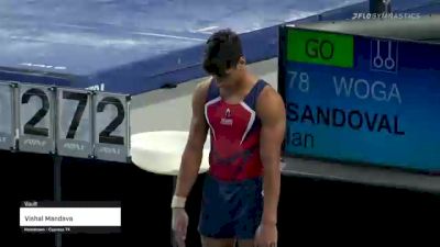 Vishal Mandava - Vault - 2021 US Championships