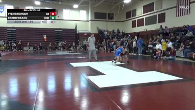 J-9 lbs Quarterfinal - Tye Heysinger, Immortal Athletics WC vs Coehn Wilson, Big Game Wrestling Club