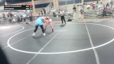 175 lbs 5th Place - Amaris Echezarreta, Kongcrete vs Evie Hasiak, Redmond WC