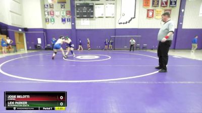 170 lbs Round 2 - Lexi Parker, Bloomington South vs Josie Belotti, Carmel