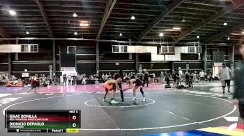 120 lbs Cons. Round 3 - Dionicio DePaolo, Thorobred vs Isaac Bonilla, Red Mountain Wrestling Club