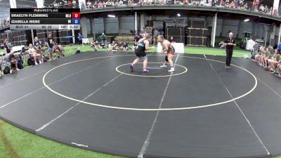 235 lbs Braelyn Flemming, Michigan Red vs Izabella Riebe, Wisconsin