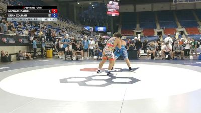 285 lbs Cons. Quarters - Michael Danial, Illinois vs Dean Zolman, Utah