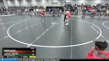 150 lbs Cons. Round 4 - Samuel Zanton, RT Elite Wrestling vs Ryder Seago, Owasso Takedown Club