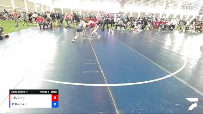 132 lbs Cons. Round 4 - Koy Orr, ID vs Parker Garcia, UT