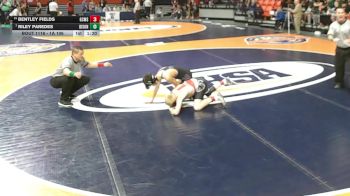 1A 106 lbs Quarterfinal - Riley Paredes, Dixon (H.S.) vs Bentley Fields, Gibson City (G.C.-Melvin-Sibley)