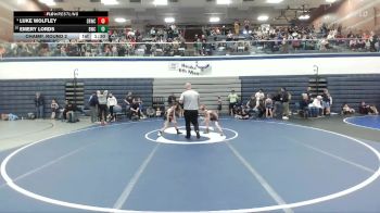 63 lbs Champ. Round 2 - Emery Lords, Bonneville Wrestling Club vs Luke Wolfley, Snake River Wrestling Club