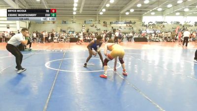 126 lbs Rr Rnd 2 - Bryce Nicole, The Shop 814 - HSB vs Cedric Montgomery, Storm Wrestling Center - HSB
