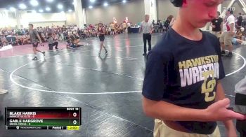 106 lbs Round 4 (10 Team) - Gable Hargrove, Social Circle vs Blake Harris, Hawkstyle Elite