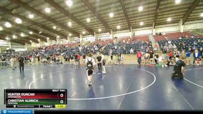 138 lbs Quarterfinal - Hunter Duncan, Washington vs Christian Aldrich, Montana