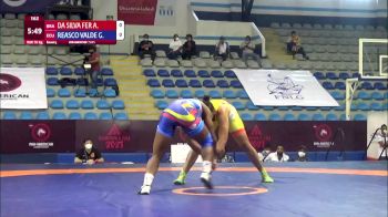76 kg Rr Rnd 3 - Aline Da Silva Ferreira, Brazil vs Genesis Rosangela Reasco Valdez, Ecuador