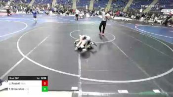 95 lbs Consi Of 4 - Jaxon Russell, ReZults Wrestling vs Trace Brisendine, U Town Hammers W.C.