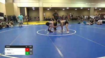 145 lbs Semifinal - Isiah Rios, Este Built Underground vs Charlie Dojan, Este Built XTB