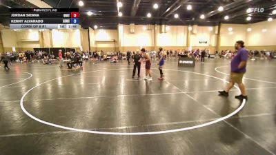 165 lbs Consi Of 8 #1 - Jordan Sierra, Unattached vs Kenny Alvarado, Golden Bears Wrestling Club