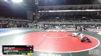 170 lbs Quarterfinal - Liddy Elliott, Nevada Union vs Gabrielle Moore, Gregori