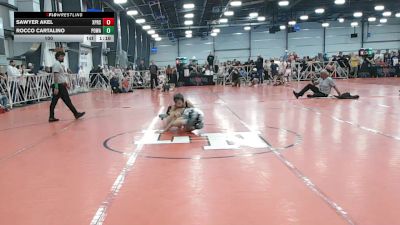 100 lbs Round 1 - 9:00am Friday - Rocco Cartalino, POWA vs Sawyer Akel, Terps XPress