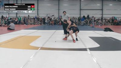 92 lbs Round 1 - 9:00am Friday - Ezra Palomino, Cali Red vs Evan Tanner, Westshore D.S.