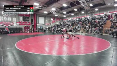 175 lbs Champ. Round 2 - Jose Ibarra, Coachella Valley vs Levi Goldsworthy, La Canada