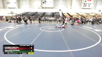 101 lbs Quarterfinal - Camren Driscoll, Olean Wrestling Club vs Benjamin Dziuban, Club Not Listed