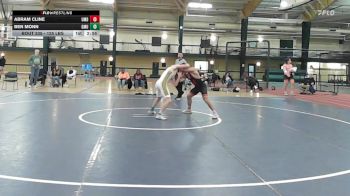 125 lbs 3rd Place - Abram Cline, Maryland vs Ben Monn, George Mason