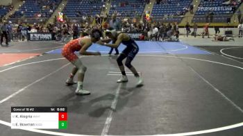 Consolation - Kamron Alegria, Montrose Elite vs Eddie Bowman, SOCO ELITE